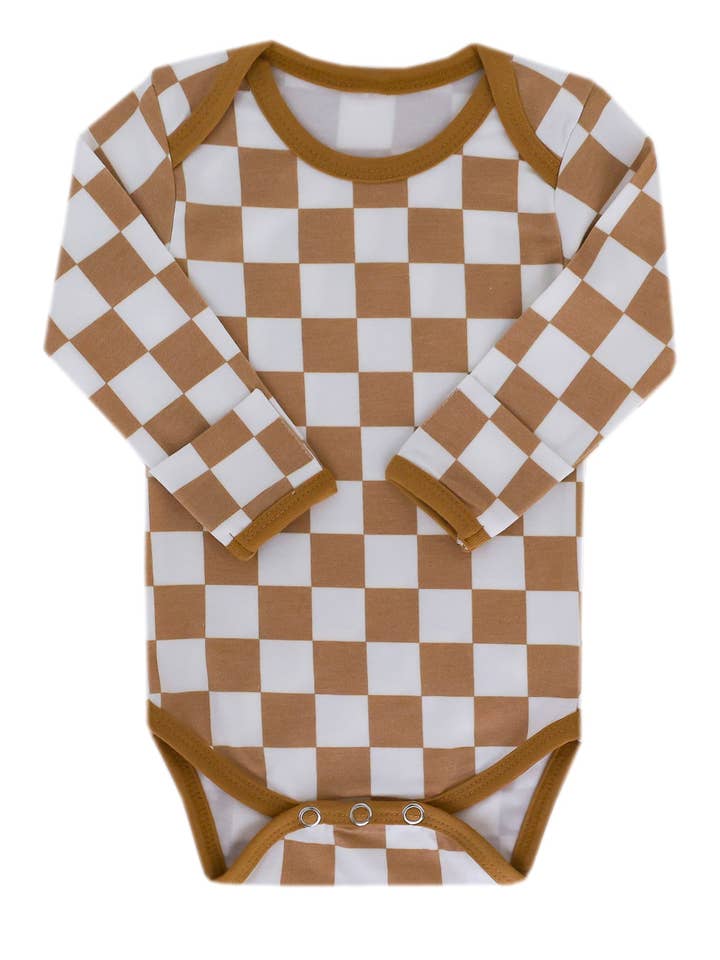 Copper Pearl - Wholesale Bodysuit (Non-Footed) - Baby - Long Sleeve Bodysuit - Rad0