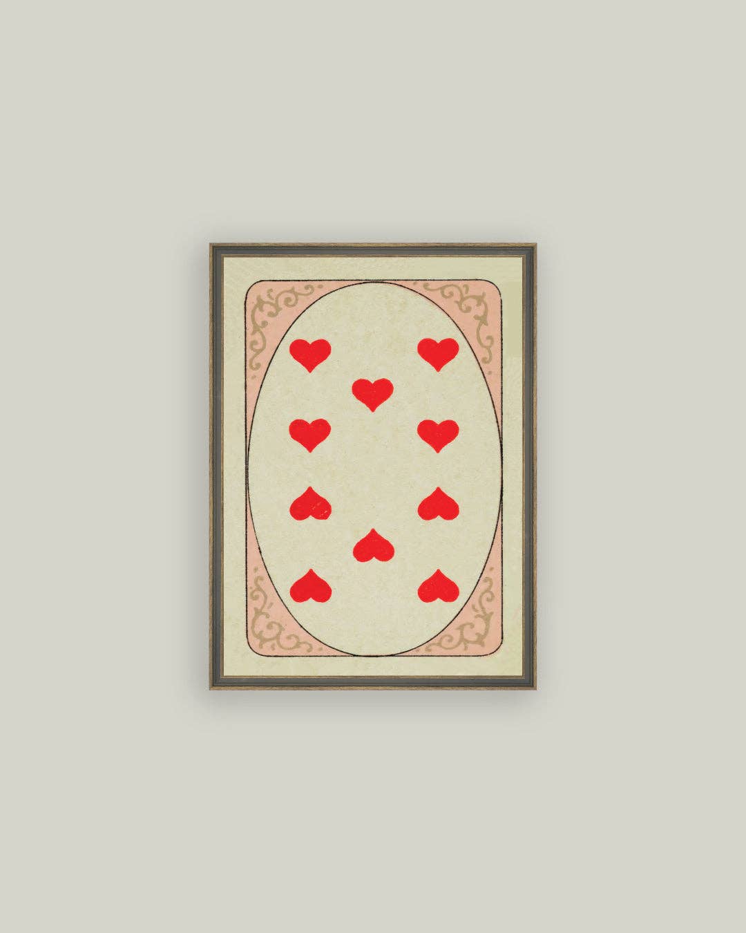 Petal Lane Home – Impressão artística por atacado – Nove de Copas Arte Antiga emoldurada1