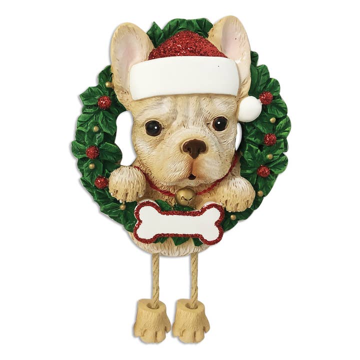 French Bulldog Dog Breed Personalized Ornament for wholesale by PolarX Ornaments