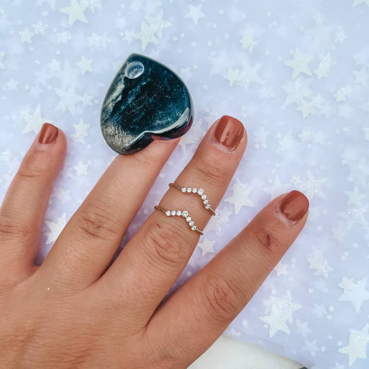 Vergulde Lovers Ring voor wholesale door Aurelia Co Jewelry