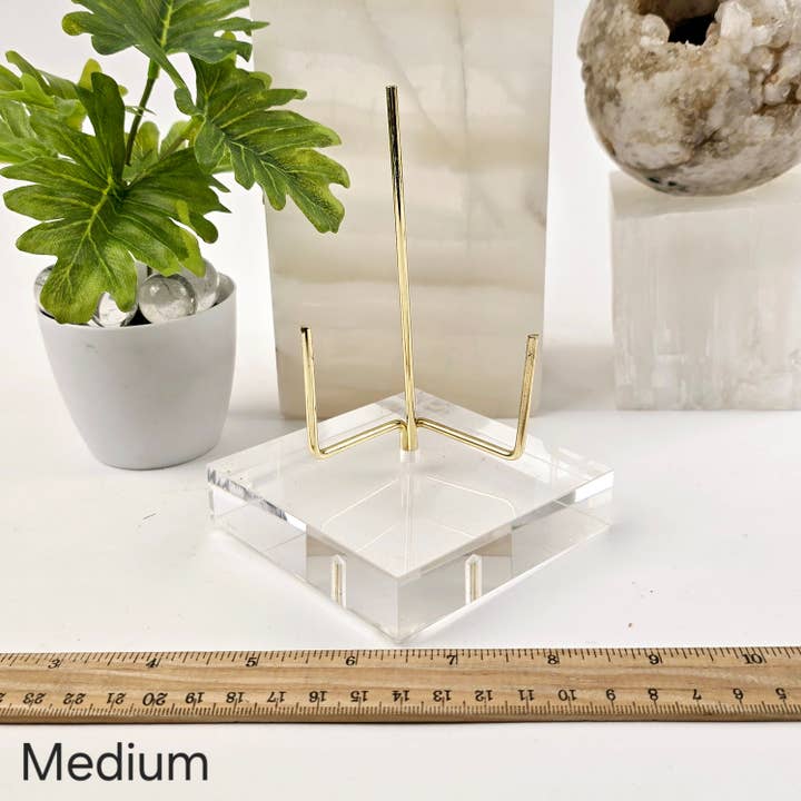Rock Paradise – wholesale Decorative tabletop object – Crystal Display Stand - Acrylic Crystal Holder - Feng Shui - Crystal Decor