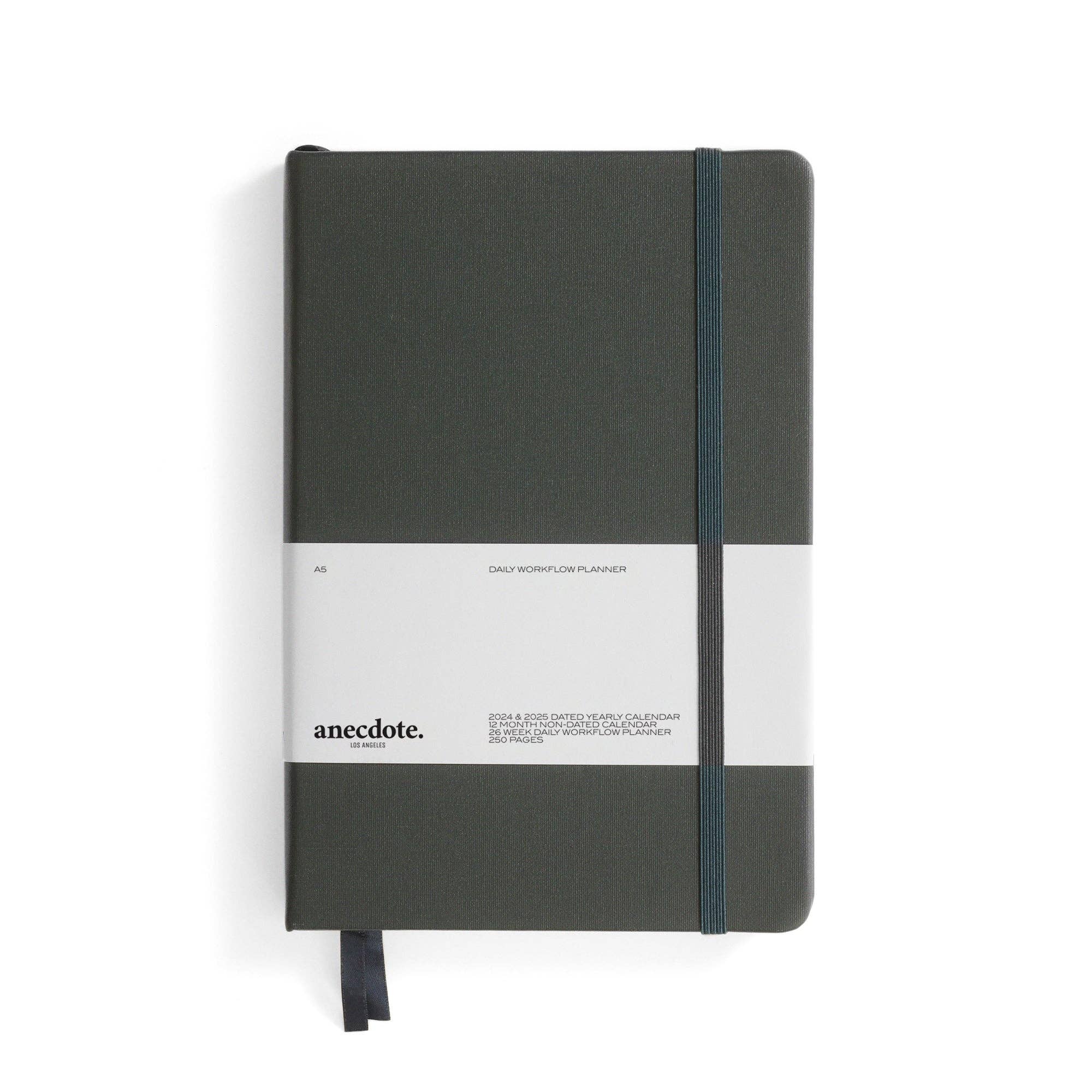 Anecdote Goods - Venta al por mayor Agendas - Planificador diario con tapa dura y cubierta de buckram tipo biblioteca20