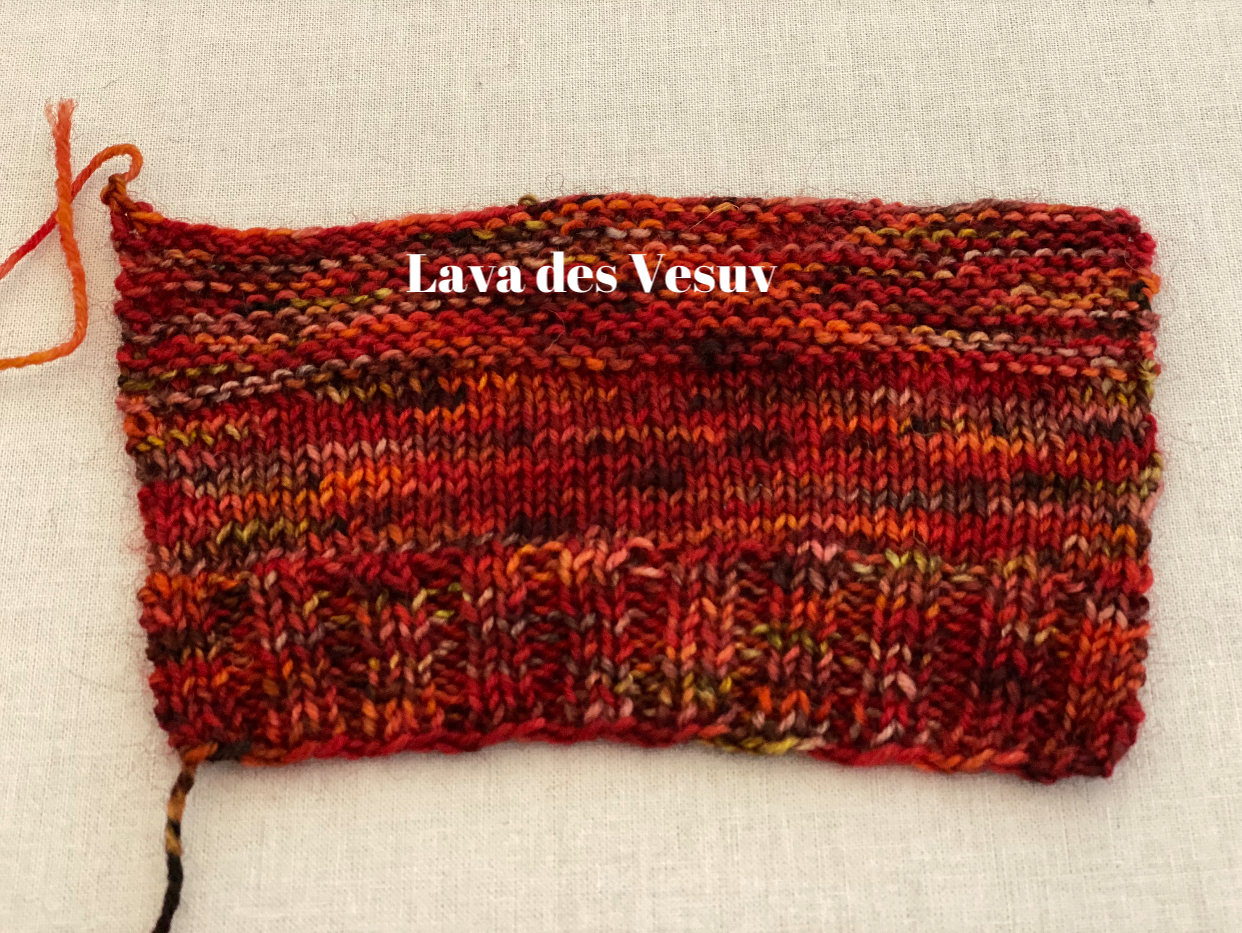 Die Wollwichtel - Vendita all'ingrosso Lana - Filato lana 100 g colorazione «lava del Vesuvio» per maglia e uncinetto3