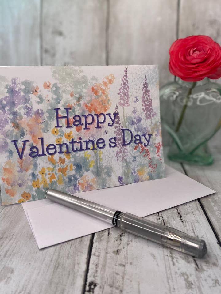 Carte de Saint-Valentin pour ami, carte de Saint-Valentin pour mari pour la vente par Lone Fir Artisans