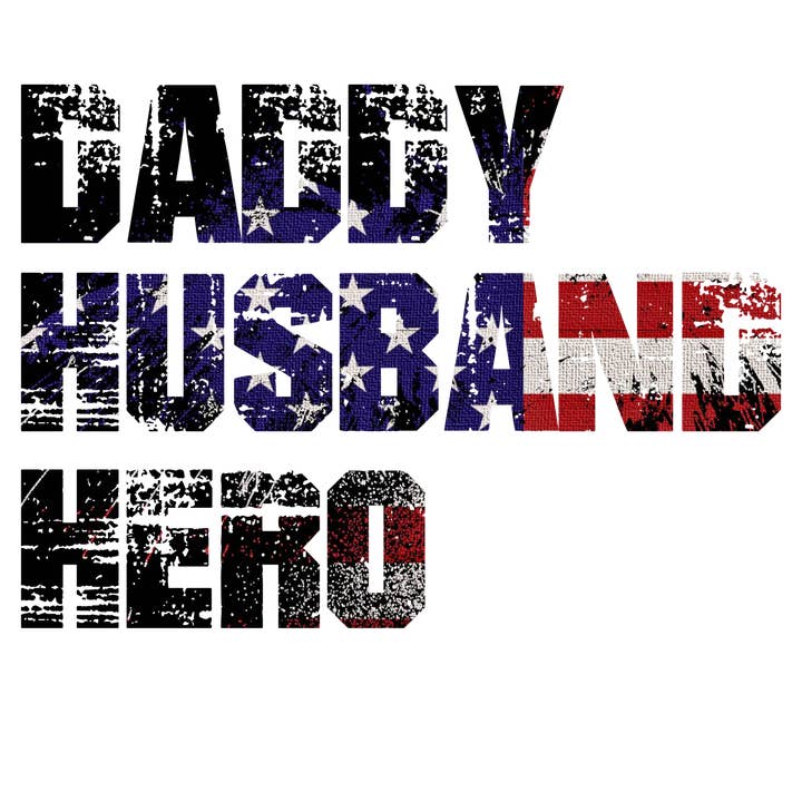 Daddy Husband Hero for wholesale by Heart on the Line Designs