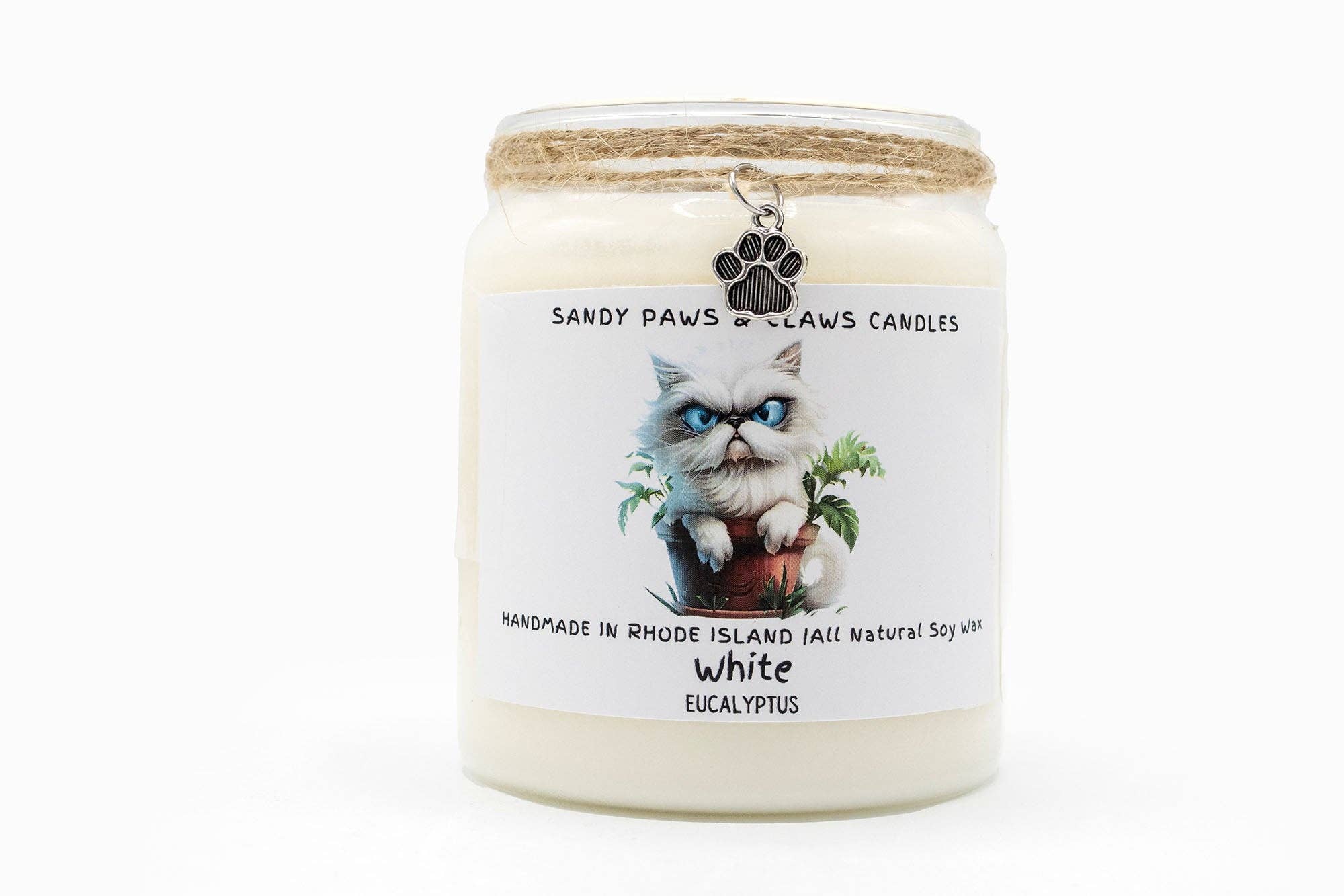 Sandy Paws Candles - Wholesale Jar/Filled Candle - Quirky Cat Collection - Soy Wax Candles - paraffin-free14