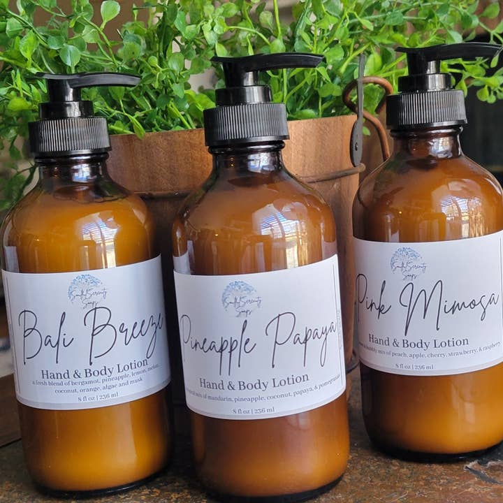 Bottled Lotion - Summertime Sweets for wholesale by Soulful Serenity Soaps
