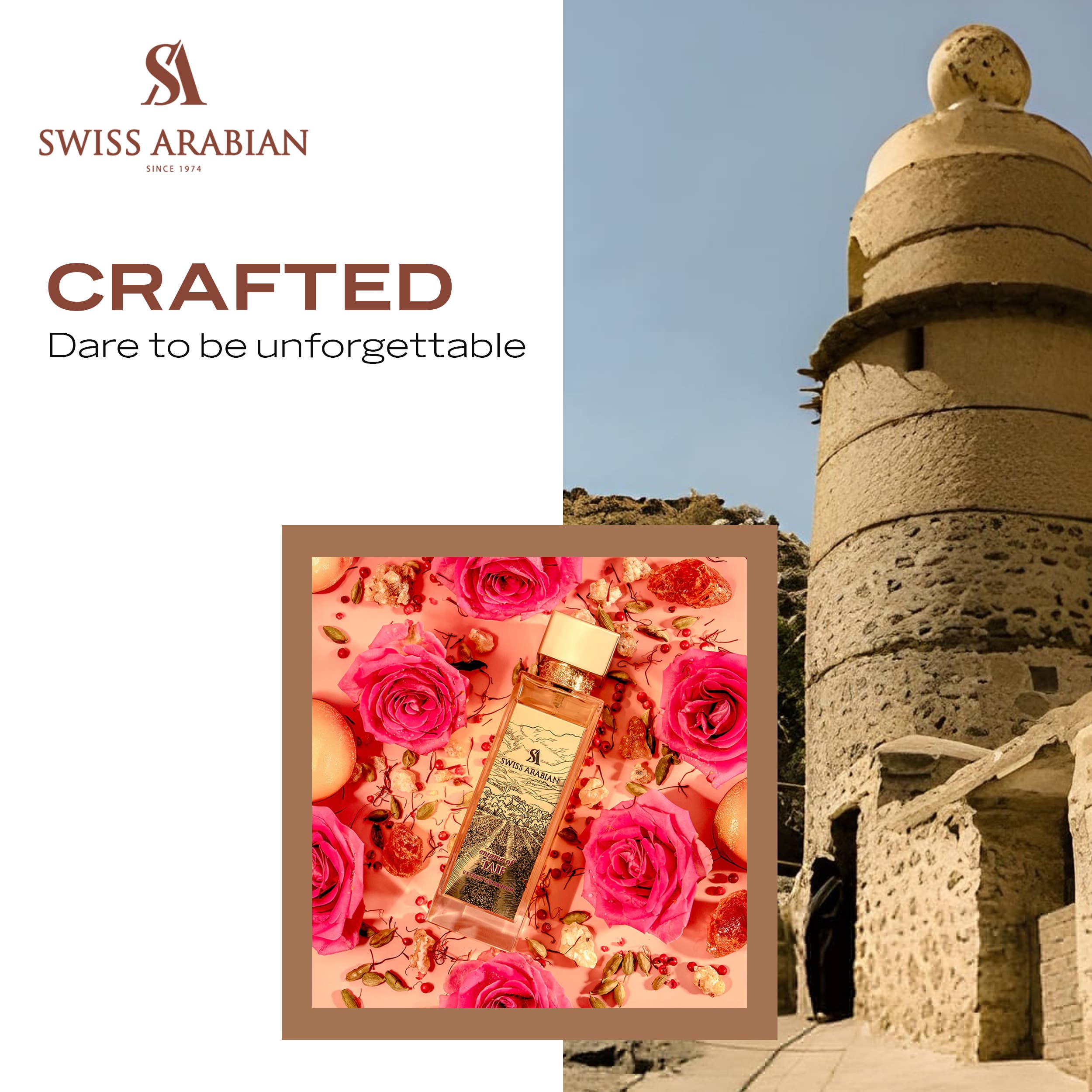 SWISS ARABIAN - Wholesale Perfume/Eau de Toilette - Swiss Arabian Enigma of Taif Extrait de Parfum Unisex 100ml5