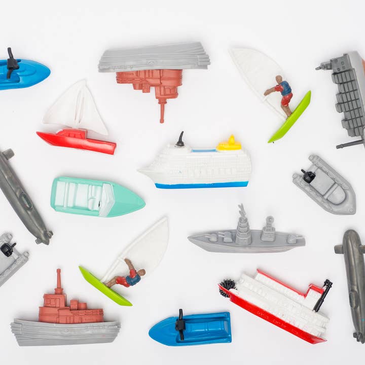 Purposeful Bliss - Fizzy Magic - Wholesale Bath Bomb/Fizz - Kid's Bath Bombs, Boat Surprises Mix1