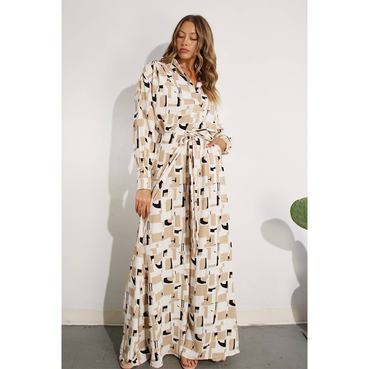 TAUPE MULTI SHIRTS AND PANTS SEST for wholesale on Faire16