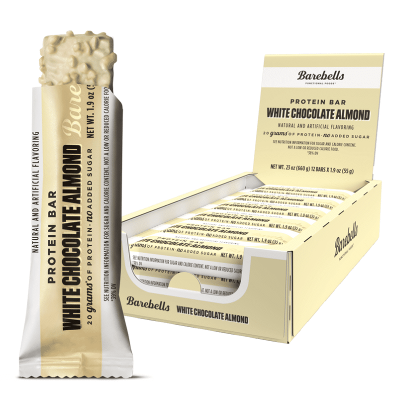 L&F Universal Goods – wholesale Snack bar – Barebells White Chocolate Almond Protein Bars 12 Pk0