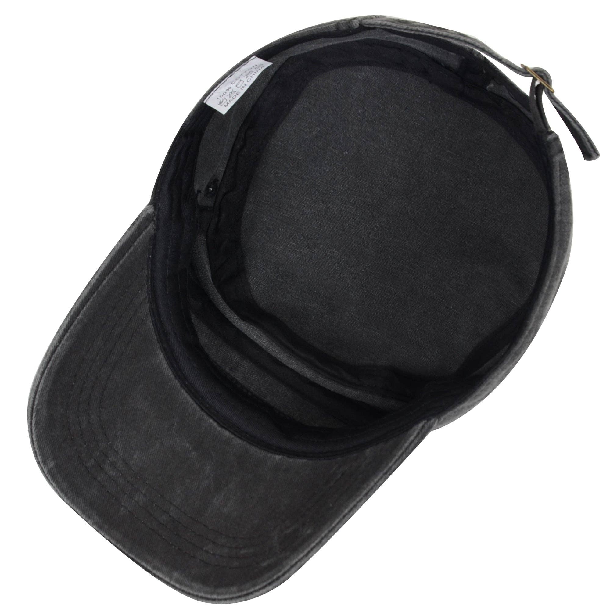 AK Brand - Wholesale Baseball Cap - Women's - Unisex Cotton Cadet Hat Vintage Washed Flat Top Cap3