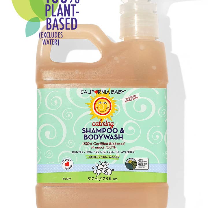 California Baby - Wholesale 2-in-1 Shampoo & Body Wash - Baby - Calmingâ„¢ Shampoo & Bodywash