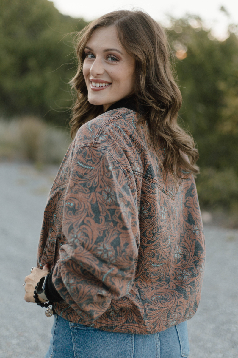 Sterling Kreek - Wholesale Bomber Jacket - Women's - Keep It Western Bomber Jacket7