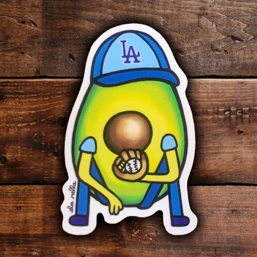 Ela Mella - Wholesale Sticker - Avocatcho (LA Dodgers) - Stickers0