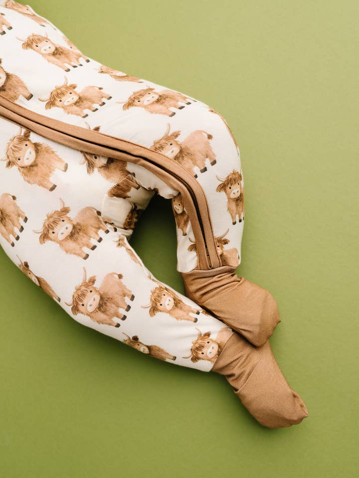 Little One Shop - Wholesale Sleepsuit - Baby - Mini Highland Bamboo Sleeper9