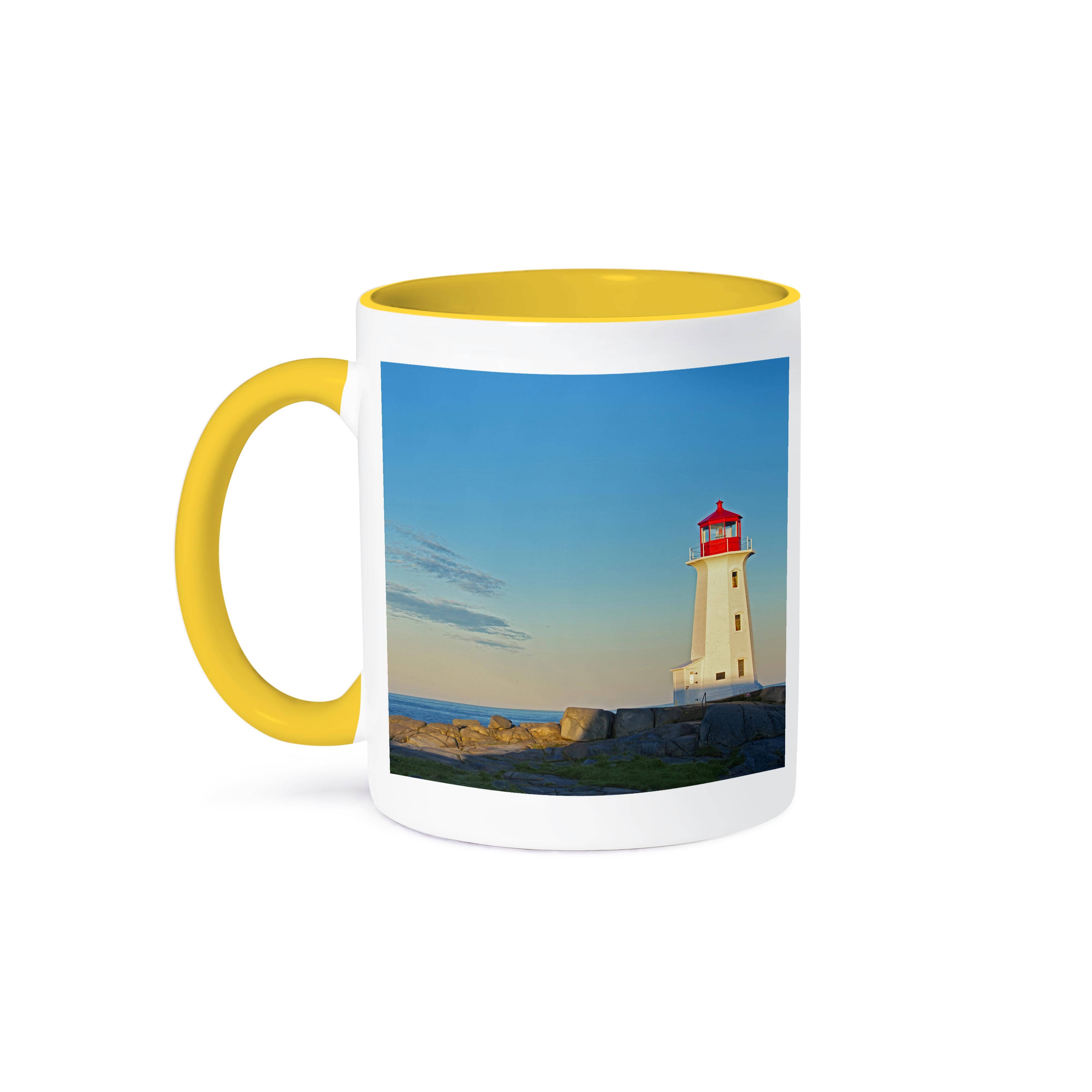 3dRose - Wholesale Coffee Mug - 3dRose, Canada, Nova Scotia. Peggys Cove Lighthouse at dawn., Mug0
