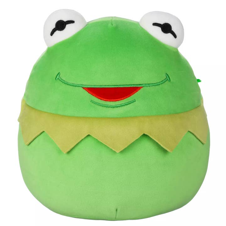 Squishmallow Muppets Plush Toy 8" Kermit the Frog for wholesale by Authentic Street Signs