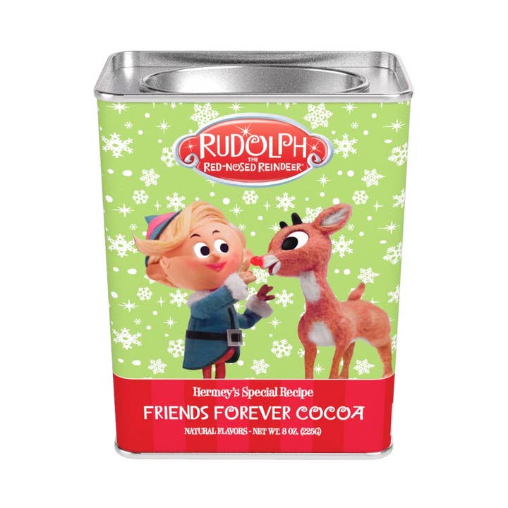 McSteven's - Wholesale Hot Cocoa Mix/Kit - Rudolph The Red-Nosed Reindeer© Friends Cocoa (8oz Tins)