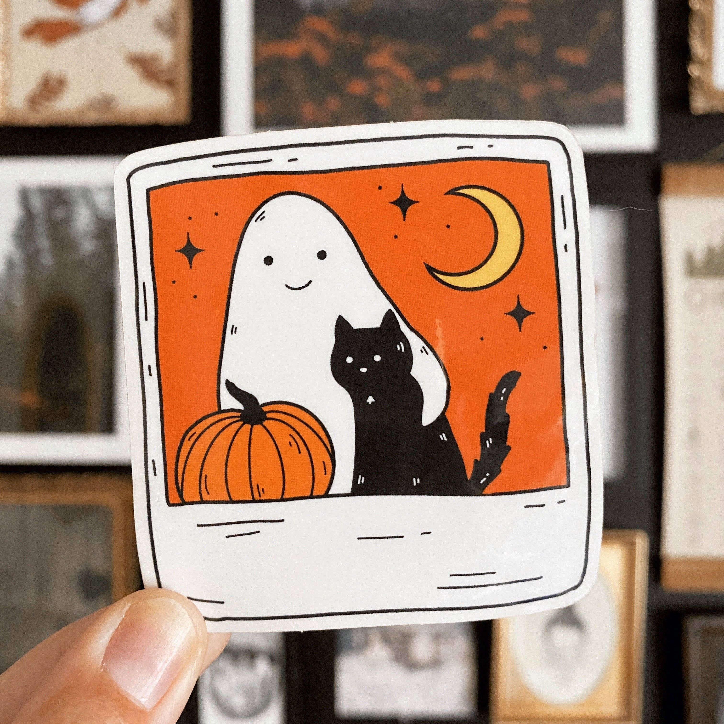 Little Spooky Studio - Wholesale Sticker - Little Friends Clear Sticker