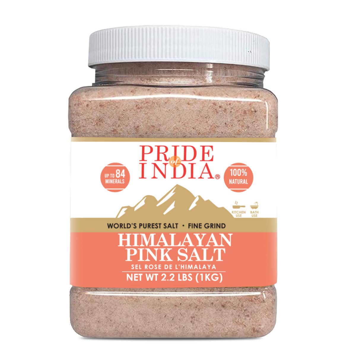 PRIDE INDIA BRANDS - Wholesale Salt - Himalayan Pink Salt - Fine2