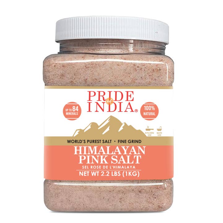 PRIDE INDIA BRANDS – Großhandel Salz – Rosa Himalaya-Salz - Fein2