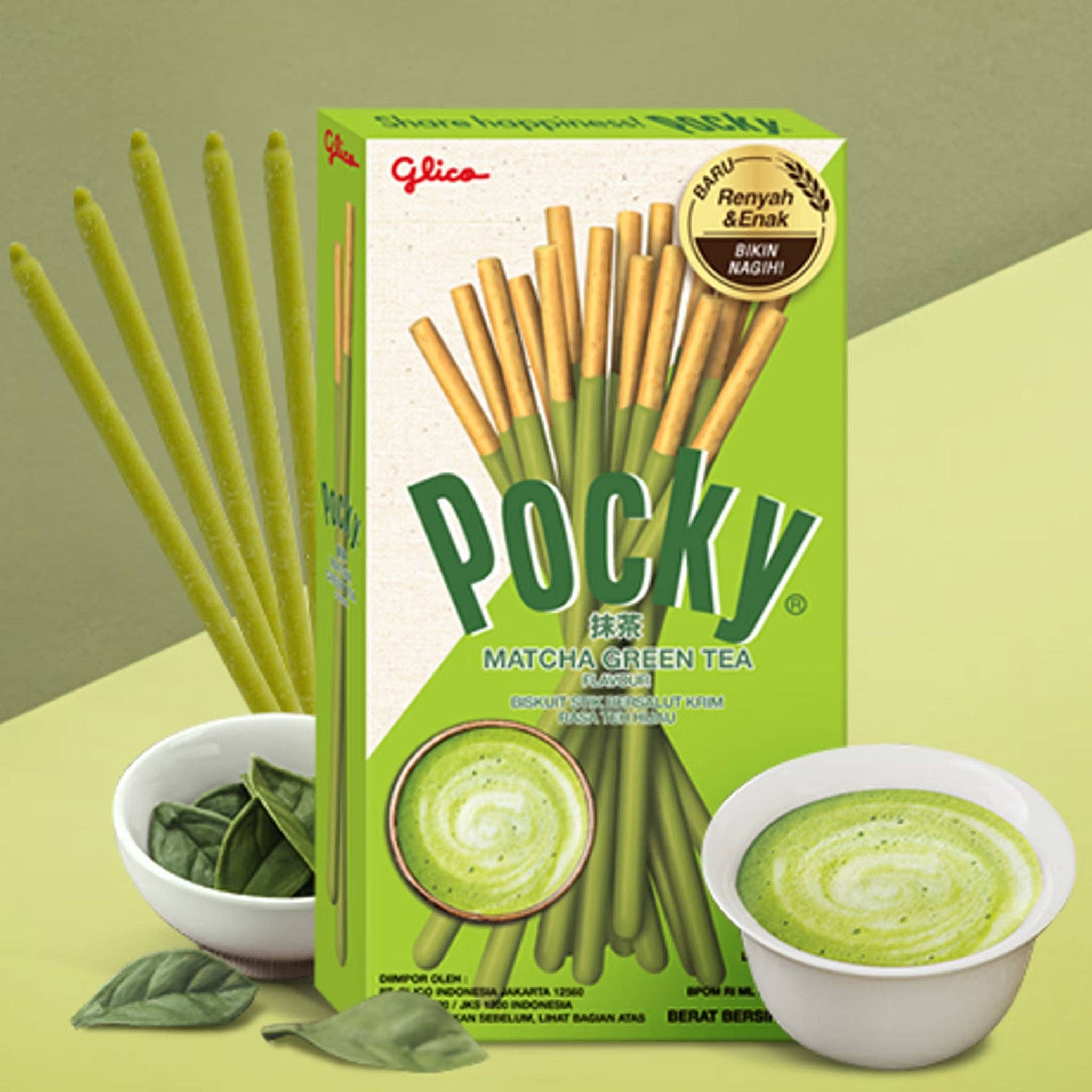 utoppa GmbH - Wholesale Koekje - Pocky Matcha Groene Thee 45 g1