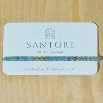 Santore Jewelry Company - Wholesale Beaded Bracelet - Linea Beaded Stretch Bracelet - Ships Carded43