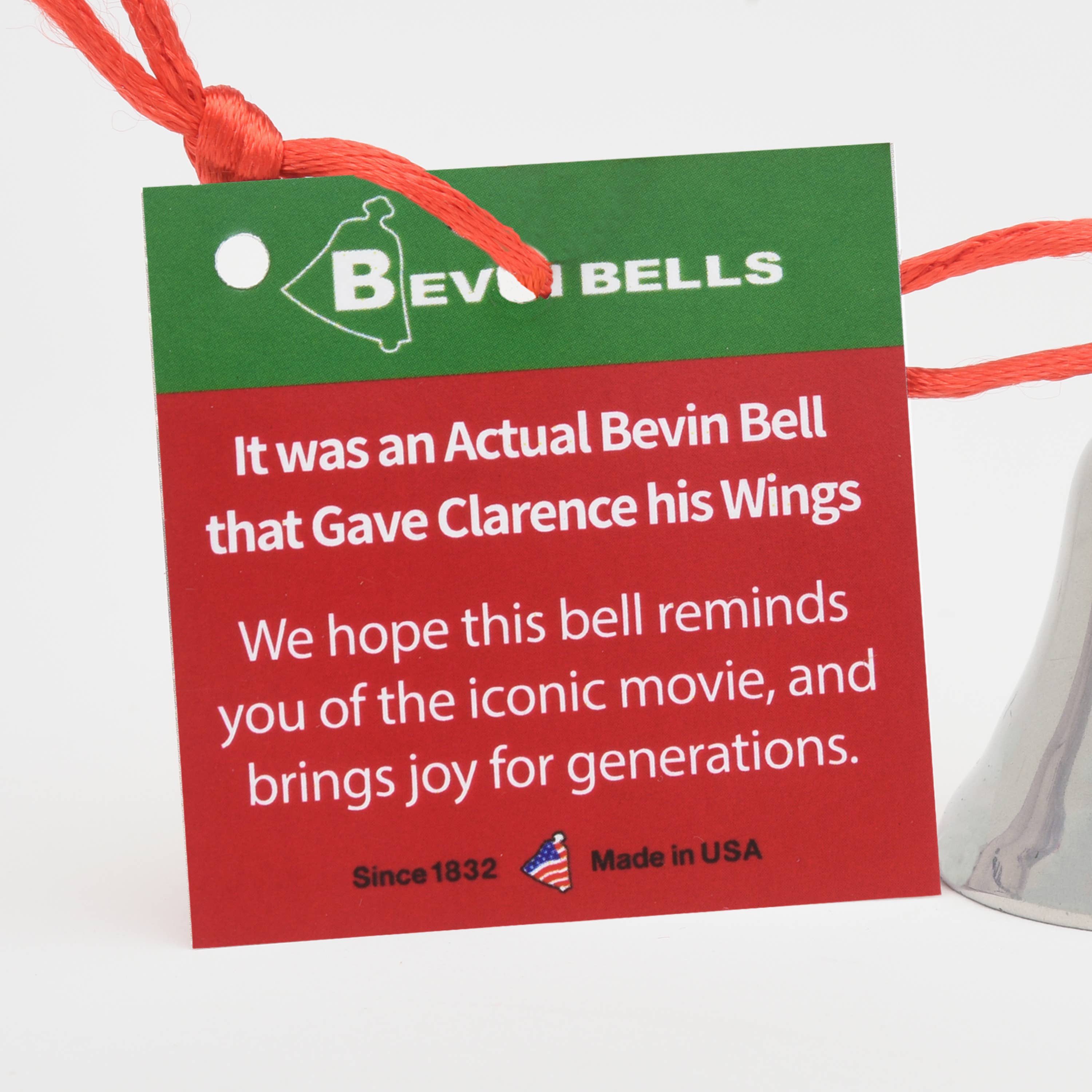 Bevin Bells - Wholesale Ornament - It's a Wonderful Life small Ornament Bell6