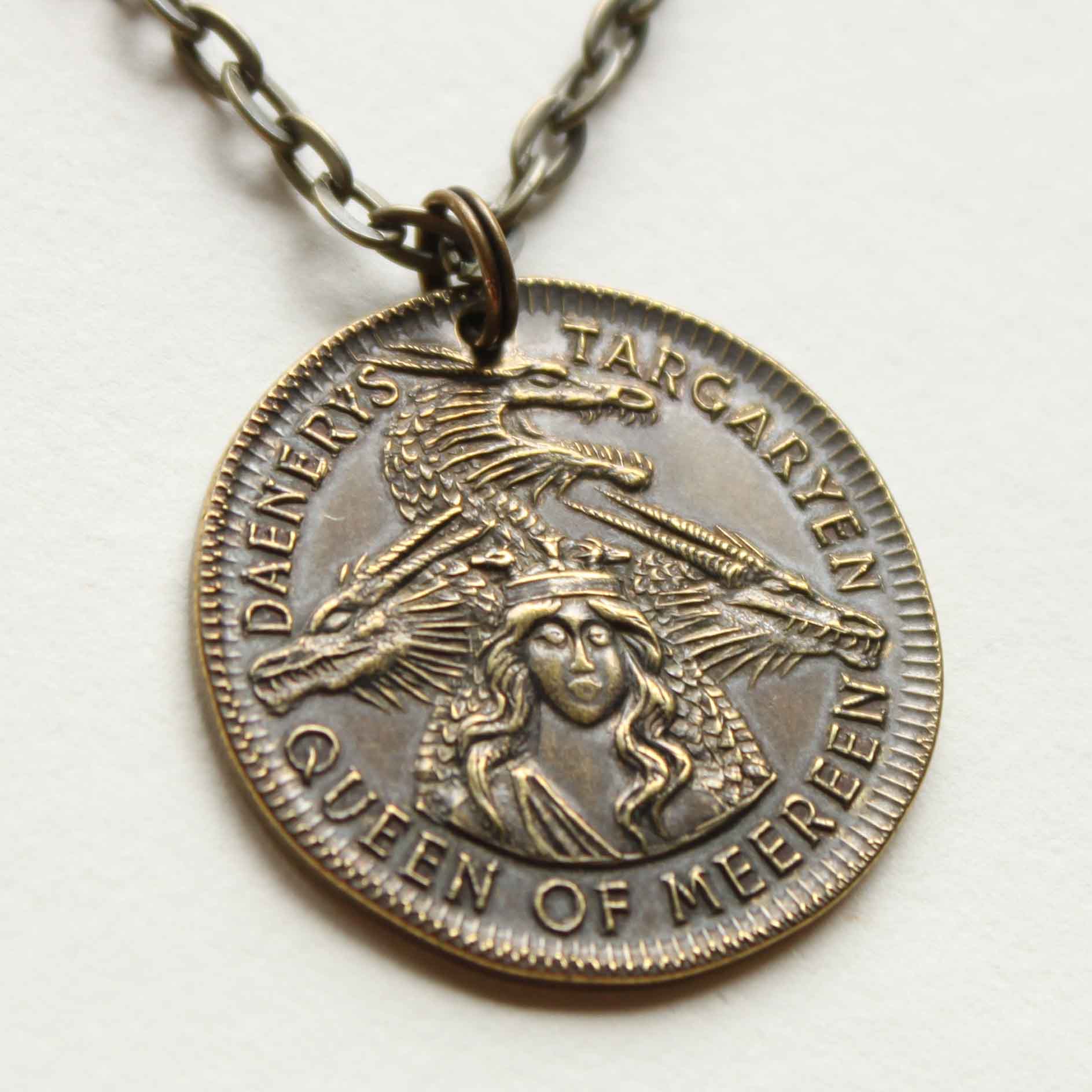 Shire Post Mint - Wholesale Pendant/Charm Necklace - Daenerys Targaryen Mark of Meereen Necklace4