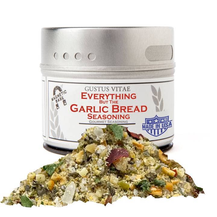 Everything But the Garlic Bread Seasoning for wholesale by Gustus Vitae