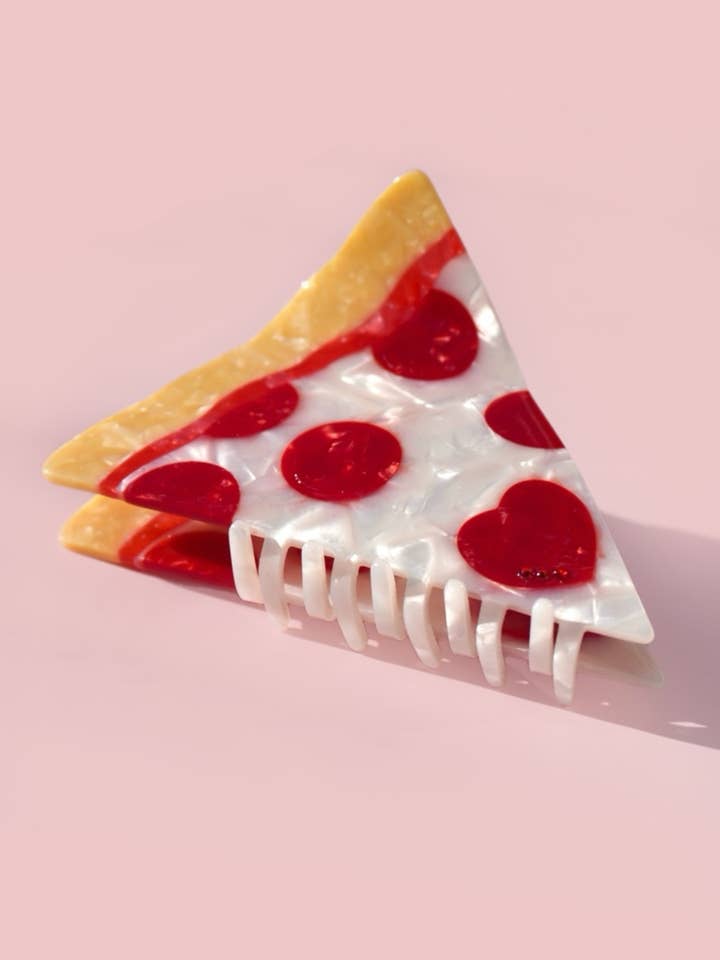 Pizza Slice Klo Klemme// Celluloseacetat for engroshandel hos Line & Co
