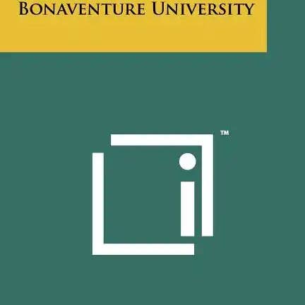 Books by splitShops - Wholesale History & Geography Book - The History of St. Bonaventure University - Paperback