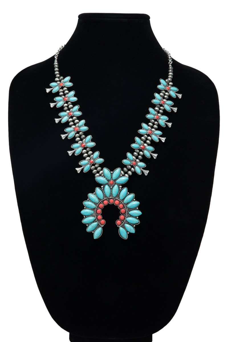 Urbanista - Wholesale Pendant/Charm Necklace - Squash Blossom Necklace Set3