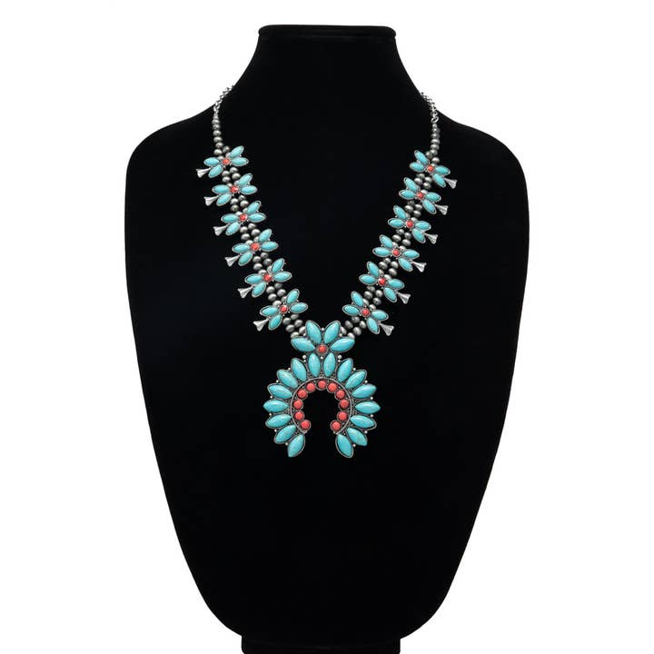 Urbanista - Wholesale Pendant/Charm Necklace - Squash Blossom Necklace Set3