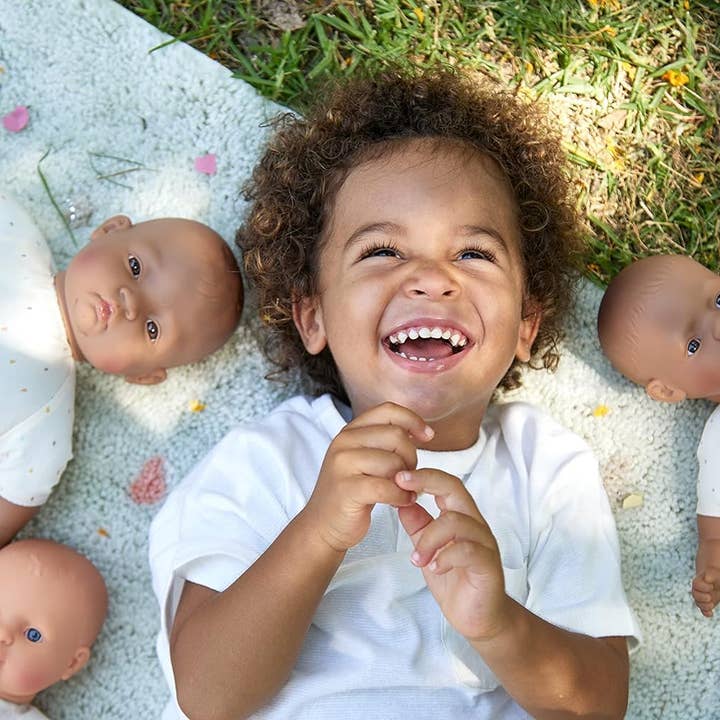 KsmToys - Wholesale Doll - Kids - KsmToys Miniland 13″ 33cm Soft Body Caucasian Doll with Orga1