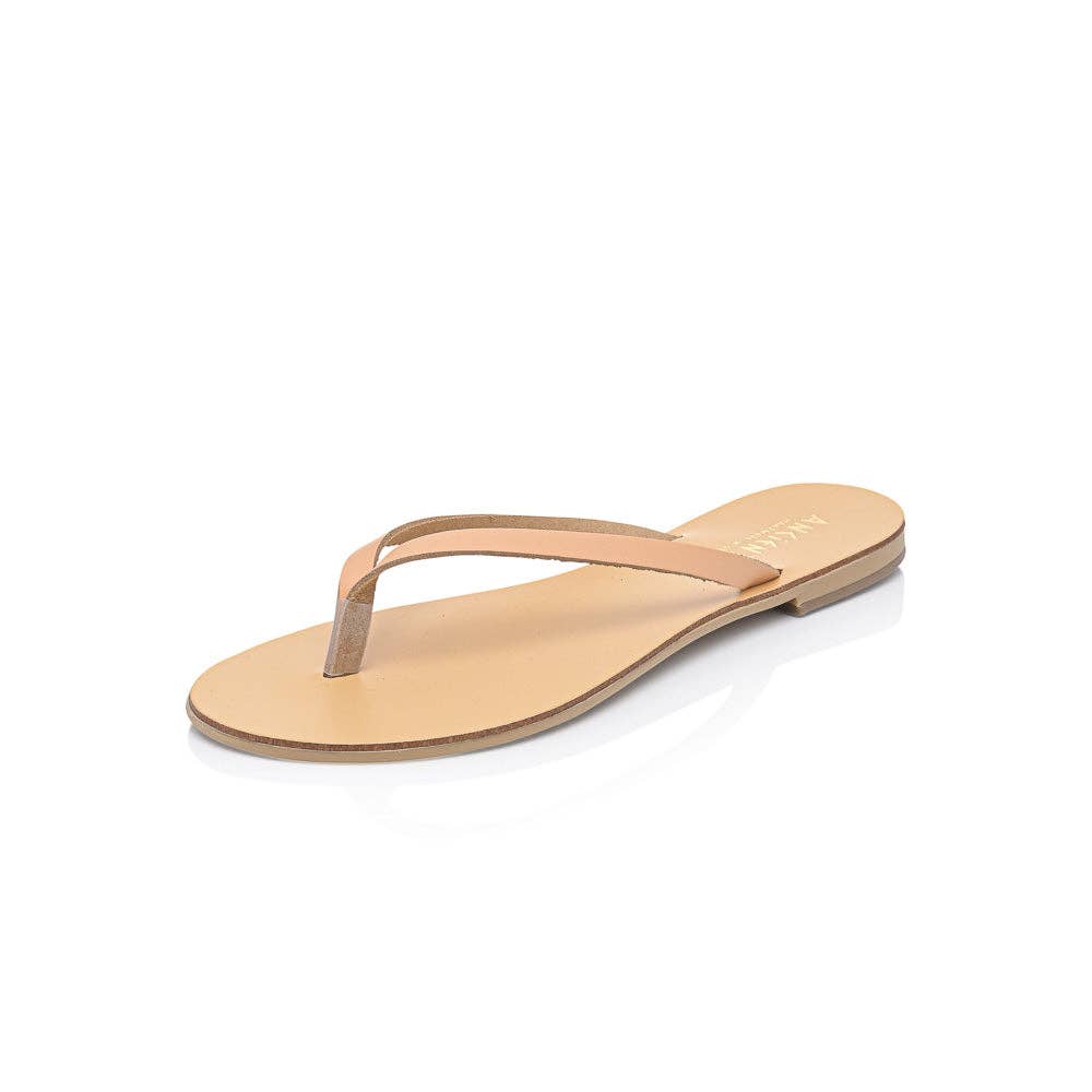 Ancientoo – wholesale Sandaler - Dam – Achelois handgjorda läder Flip Flop Sandal för kvinnor2