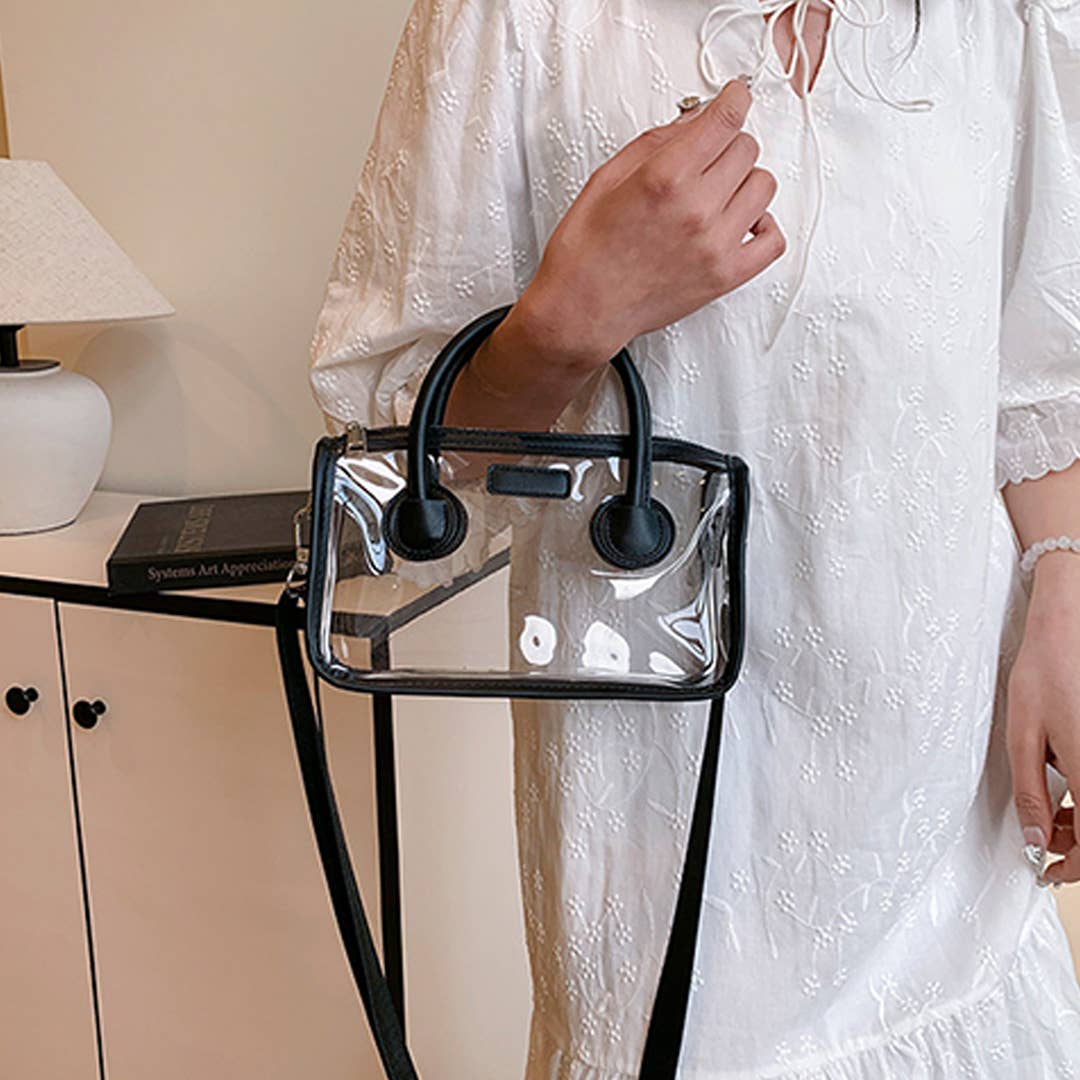 UNISHE – wholesale Crossbody bag – Women's – Fashionable PVC Transparent Crossbody Handbag ZK32117