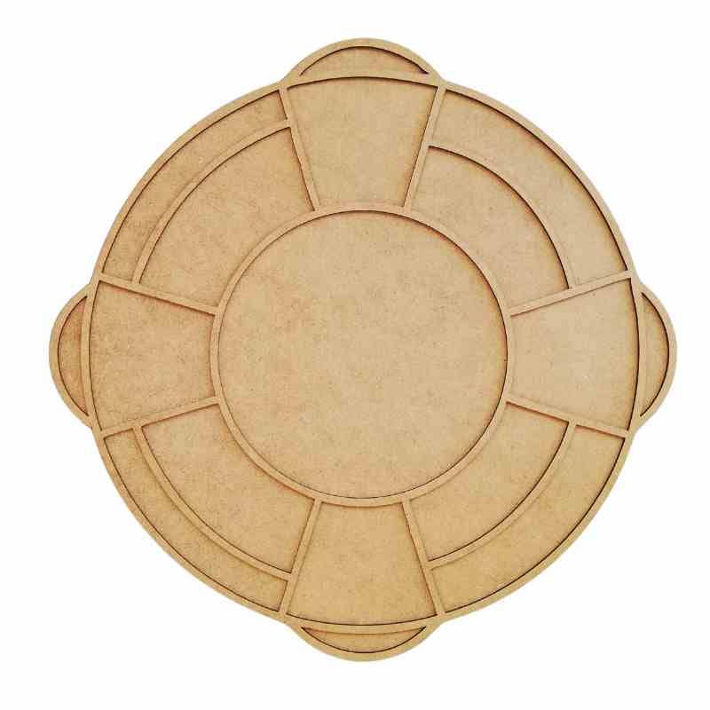 Atiladecor, Artesanato Lda - Wholesale Craft Supplies - Epoxy Resin Woods - 25cm Pan Base0