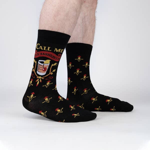 Sock it To Me - Wholesale Socks - Men's - Call Me Old Fashioned Men's Crew Socks1