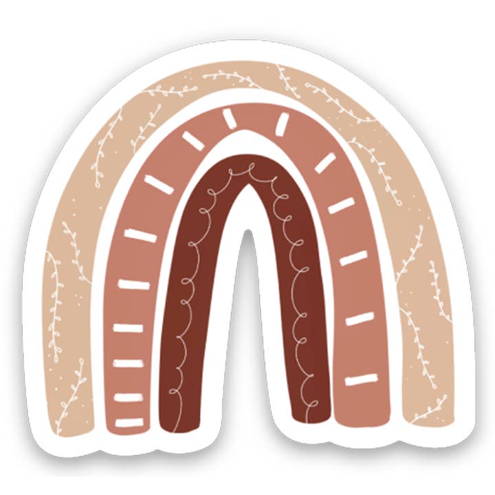 Pegatina Baby Boho Rainbow para venta al por mayor de The Doodle Shop