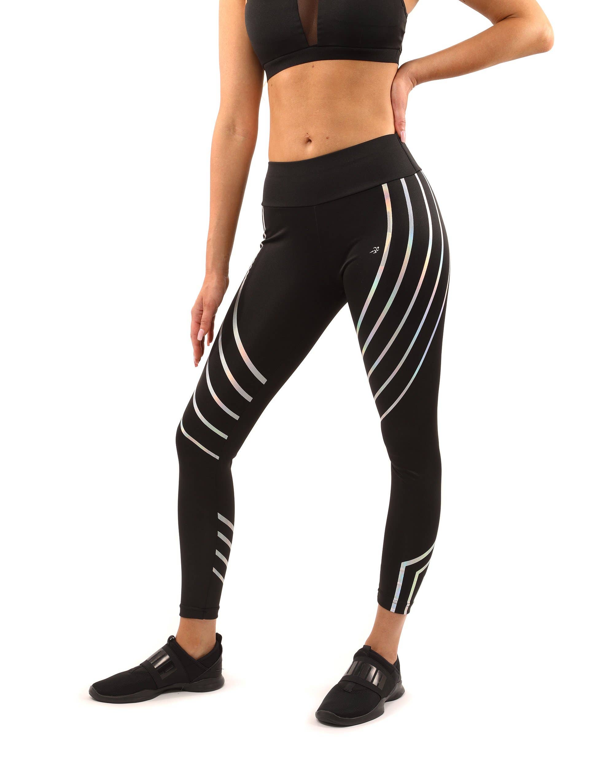 Lenawee Moda - Wholesale Athletic/Lounge Leggings - Women's - Laguna Leggings - Black7