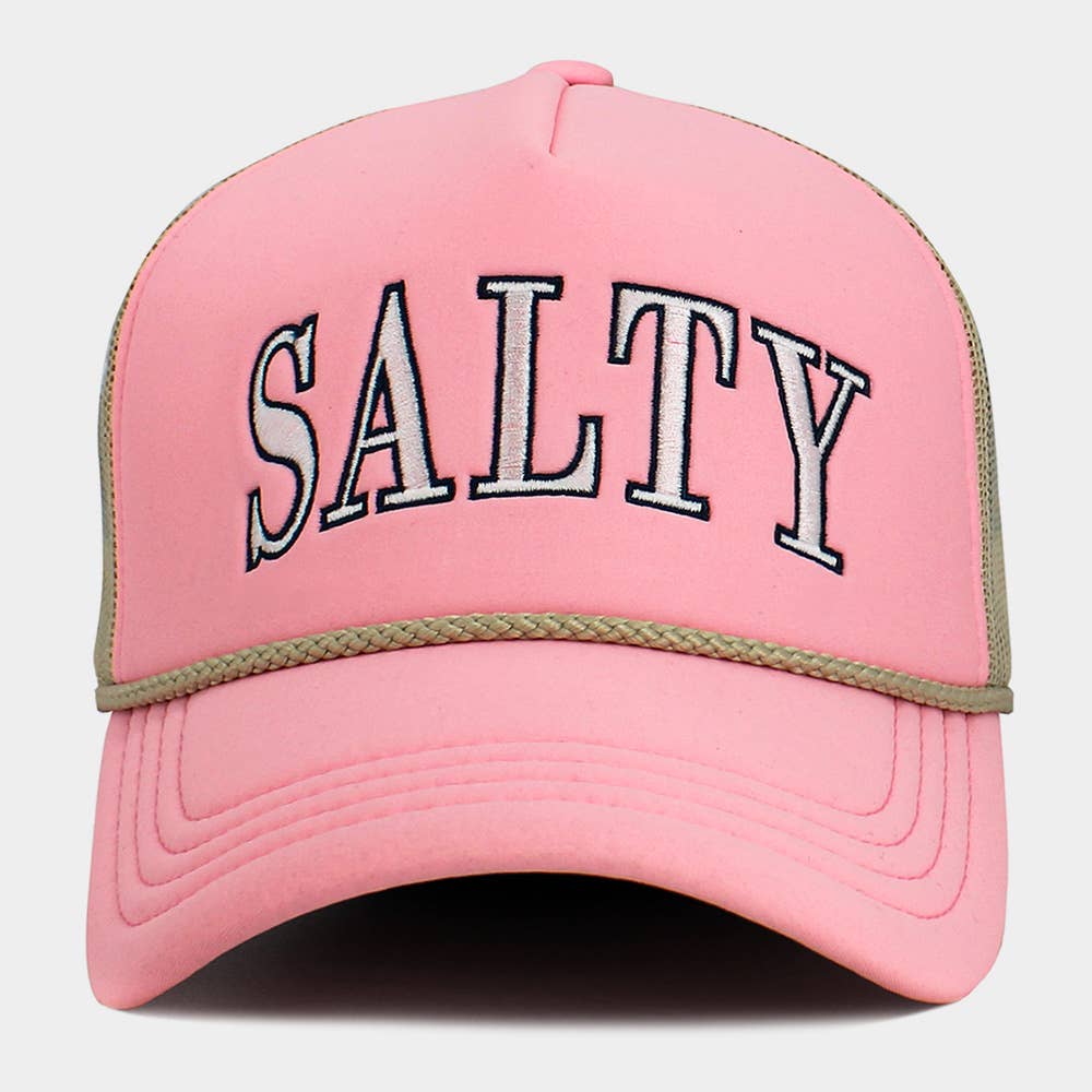 Sensibling Corp. - Wholesale Trucker Hat - Women's - SALTY Message Mesh Back Trucker Hat
3
