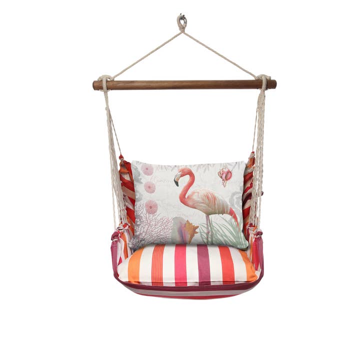 Magnolia Casual - Wholesale Swing Set - Hammock Swing 4-Piece Set indoor / outdoor - Cristina Stripe6