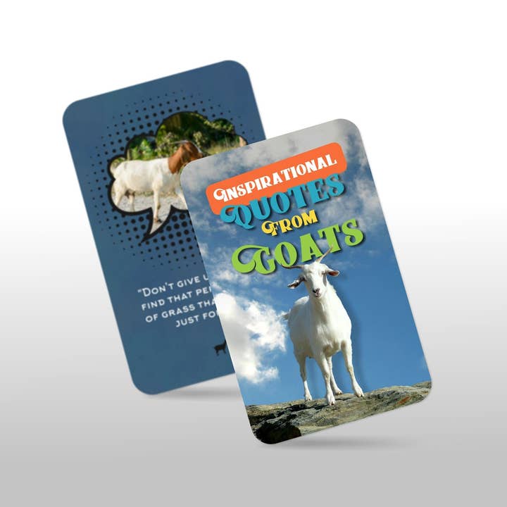 Ibiza Tarot USA - Wholesale Stationery/notecard set - Inspirational Quotes from Goats - Inspirational cards1