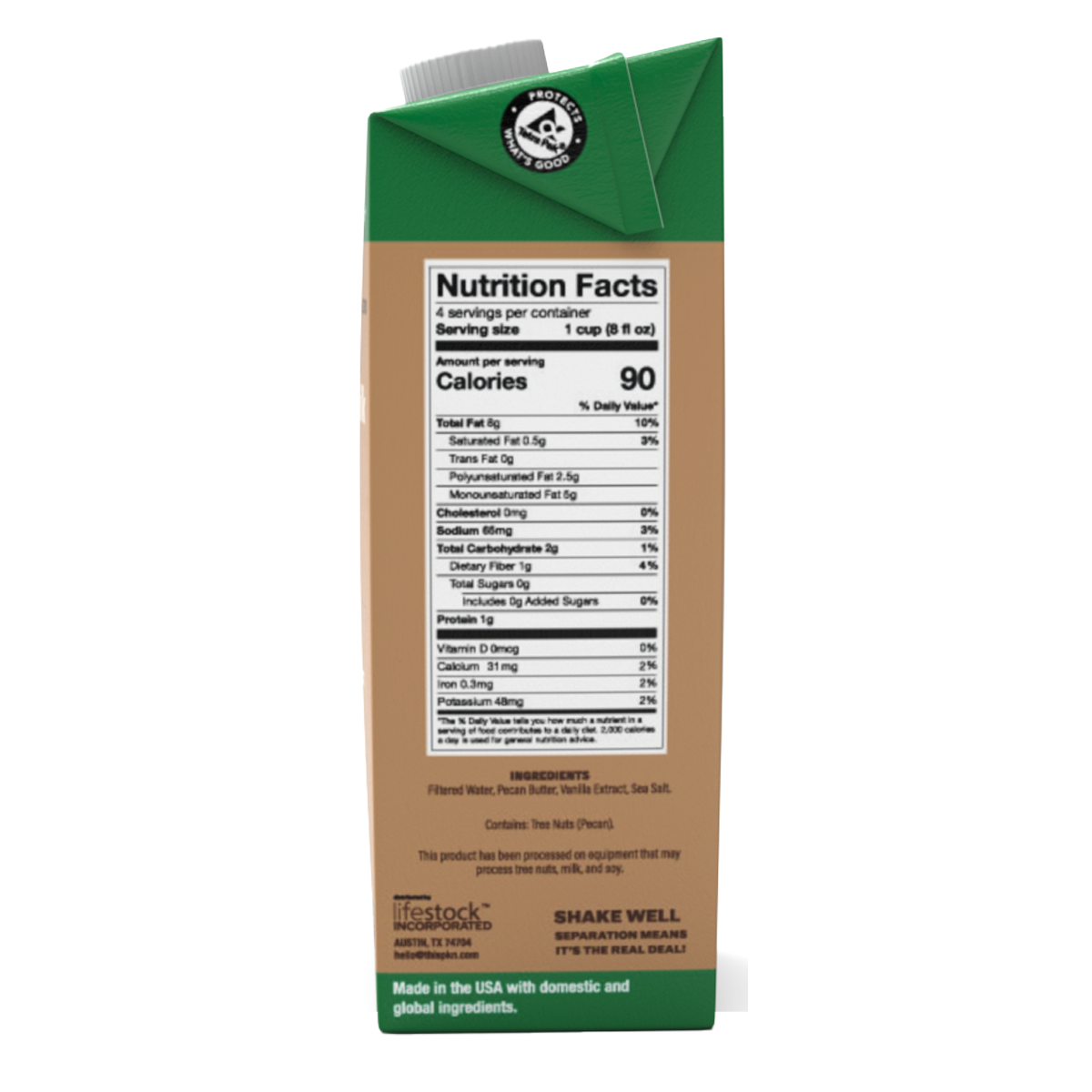 PKN - Wholesale Non-Dairy Milk - PKN Pecan Milk Sampler: Includes One of Each (PKNjoy™ Barista and PKN Zero) 32oz3