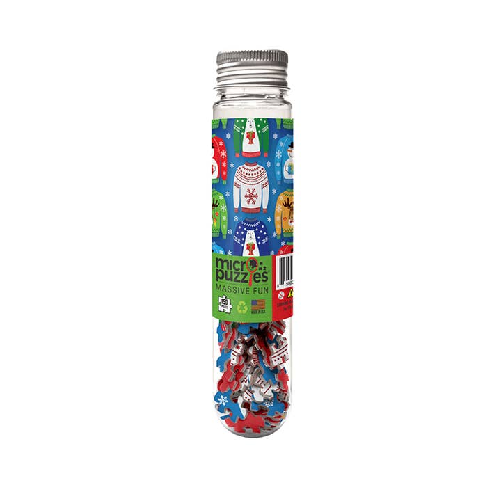 Micro Puzzles - Wholesale Puzzle - Adult - Holidays Sweater Weatha Fun Shacket puzzle holiday fall gift