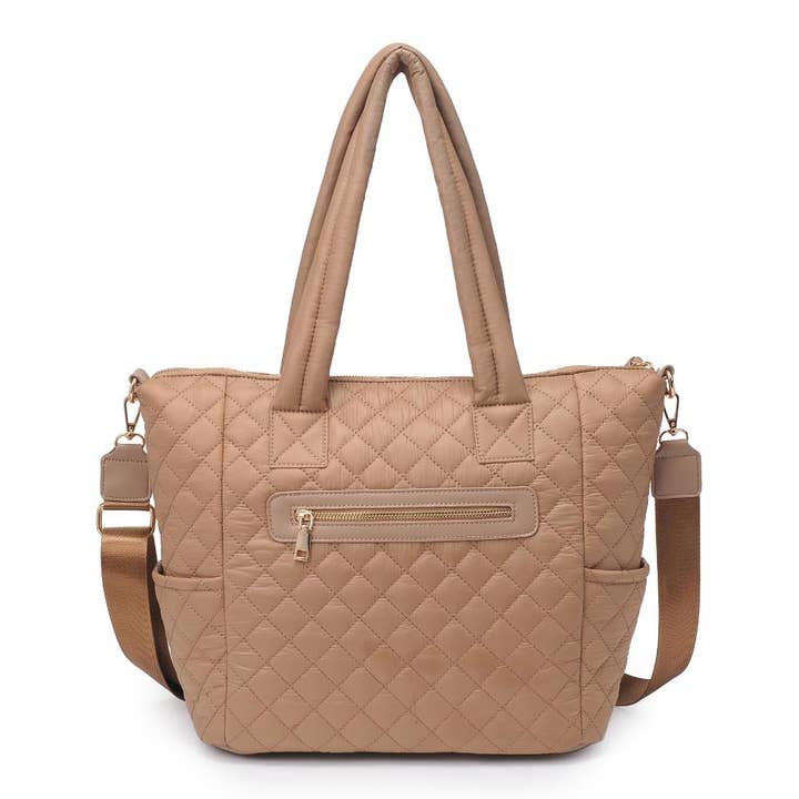 Urban Expressions – wholesale Tote bag – Women's – Jayna Quilted Nylon Tote21