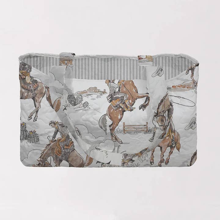 Sacota acolchoada Birdie Neutra por atacado de Ida Mae Home