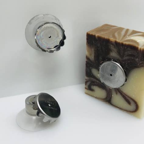 Magnetic soap holder - Made in France for wholesale by Les Savons d'Achille